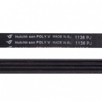 Ремень Hutchinson черный 1136 J4, L1136мм для Ariston, Indesit, J128UN