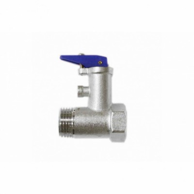 Клапан предохранительный для холодной воды 1/2" до 8,5 бар (0,85 МПа), Polaris, Garanterm, 100518